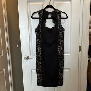 Elegant Black Lace Dress